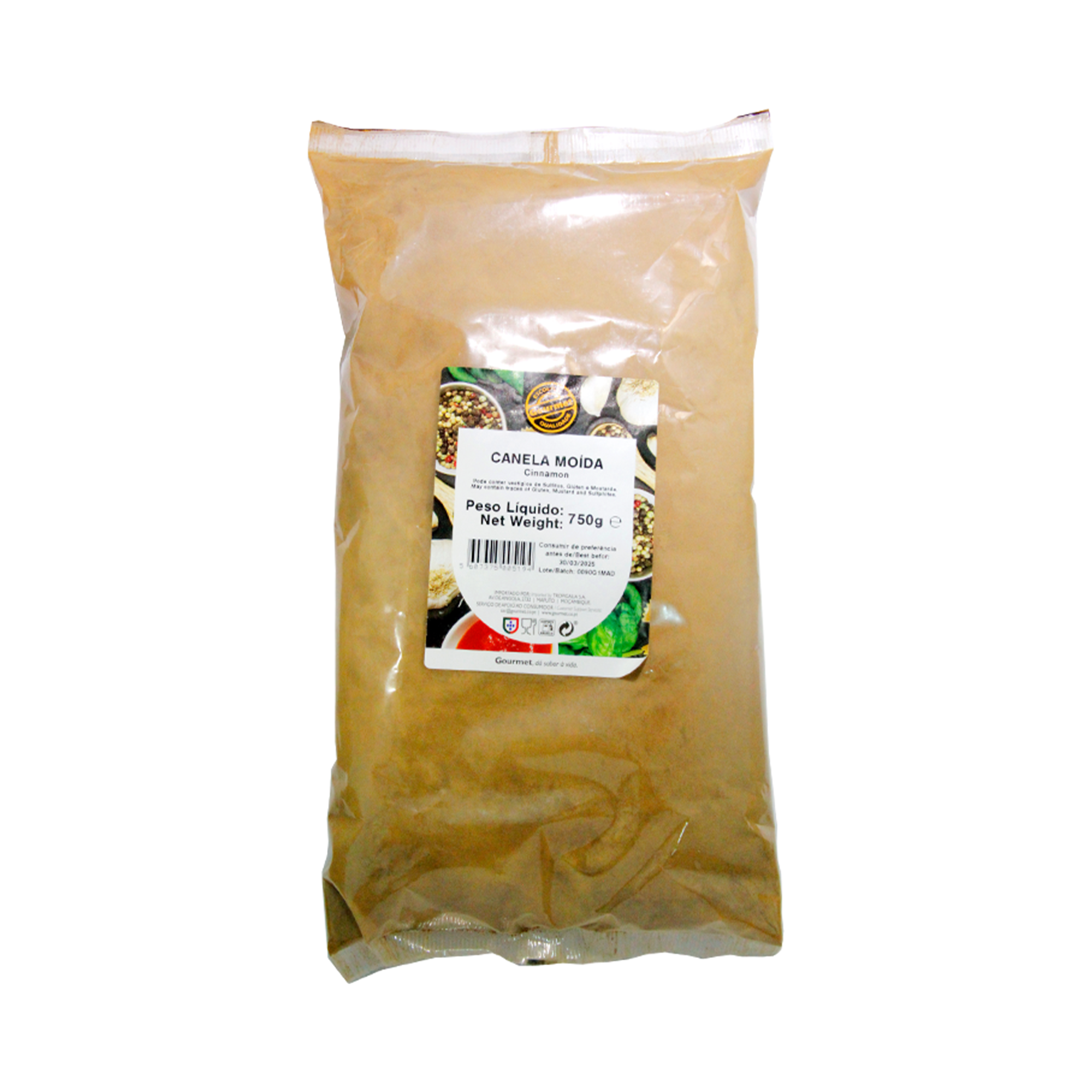 Canela Moída Gourmet em Saco (750g)