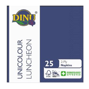 Guardanapo Dinu Luncheon 2F - Dark Blue 25 Unid.