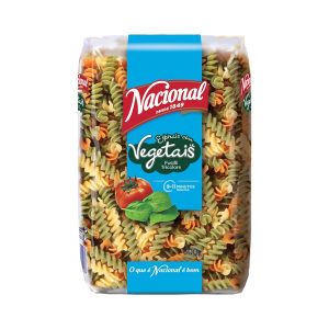 Massas Nacional Espirais com Vegetais (500g)