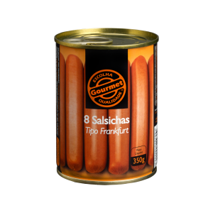 Salsichas Gourmet Frankfurt Lata (8 Unidades)