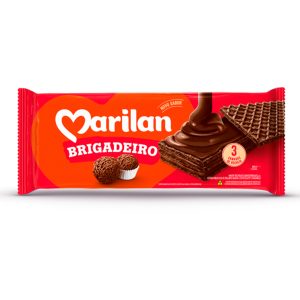 Bolacha Wafer Brigadeiro Marilan (115g)
