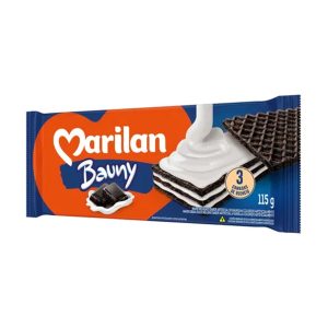 Bolacha Wafer Bauny Marilan (115g)