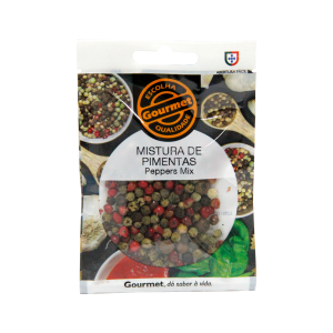 Saqueta de Mistura de Pimentas Gourmet em Grão (10g)