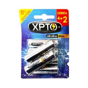Pilhas AA XPTO 6 Pk