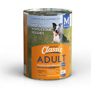 Montego Classic Comida de Cão Adulto Sabor Carne/Molho (385g)