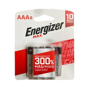 Pilha Energizer AAA BP-8