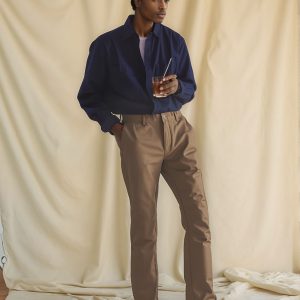 Calça caqui castanha (T: 28-38)