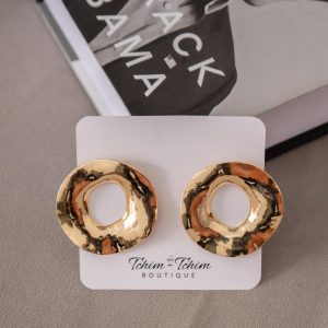 Brinco de Argola Irregular