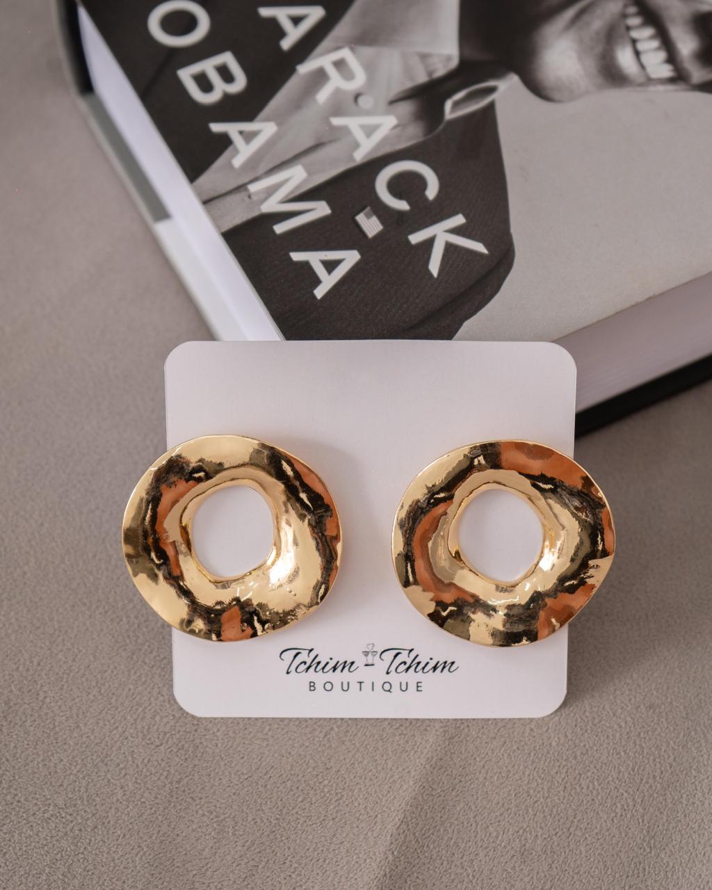 Brinco de Argola Irregular