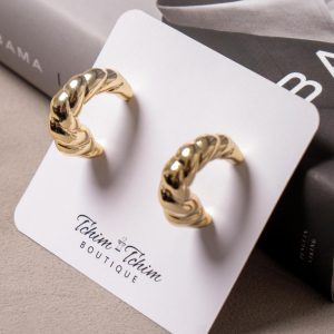 Brinco de Argola Torcida