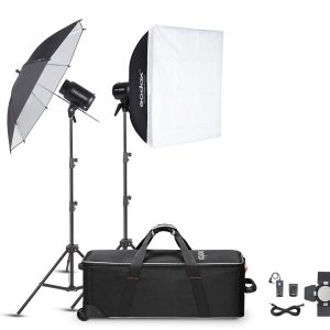 kit de flashes de estúdio  E250-F